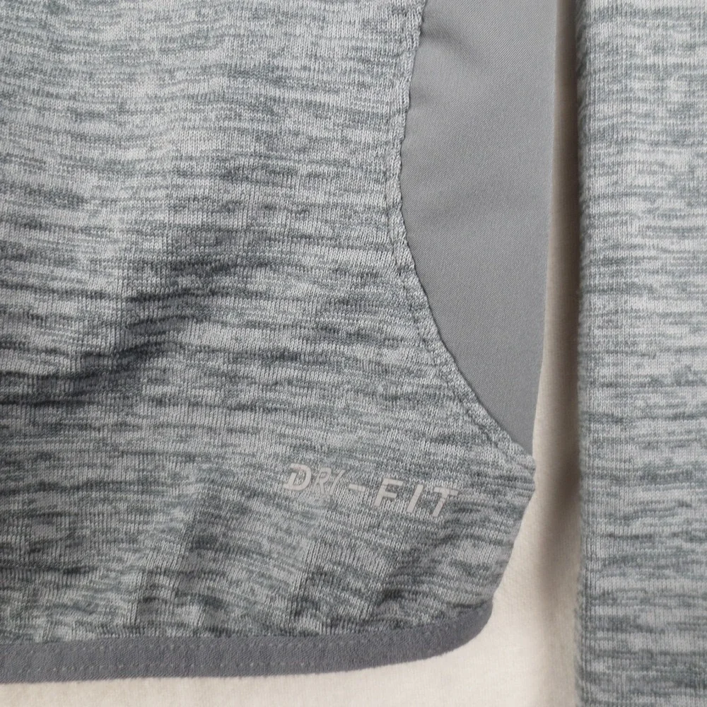 Nike Running Element Shirt Womens Med Gray Long Sleeve Training Running Outdoors